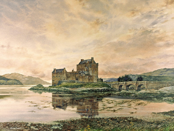 Eilan Donan Castle by William Dobbie